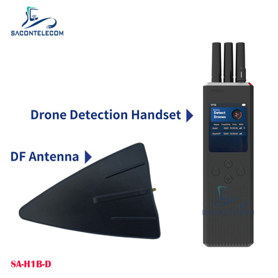 Detector de sinais de drones portáteis DJI série, FPV Detecção de drones até 3 km de distância
