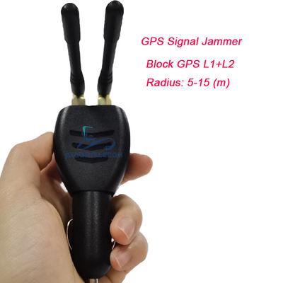 ISO9001 15m Telefone celular GPS Jammer Omni Antenna Peso leve