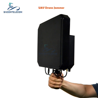 2.4G 5.8G sinal de rede drone dispositivo de interferência UAV drones frequência 40w portátil