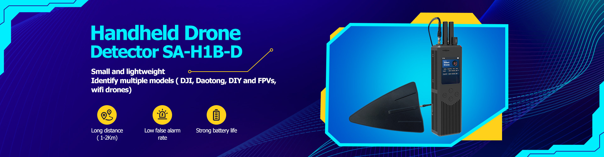 qualidade Módulo de bloqueador anti-drone Fábrica