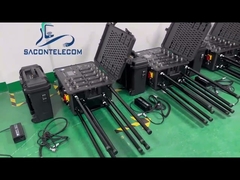 Bloqueador de Sinal de Telemóvel 400W 8 Antenas Uso Militar