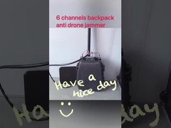 Distância máxima larga da cobertura VSWR 200w 1500m da frequência do aparelho de interferência do sinal do zangão da trouxa