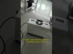 Tipo de reboque Drone Jammer de sinal 200w Alta potência 3km Distância para DJI