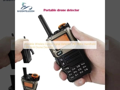 Detector de sinais de drones portáteis sem fio 700-6Ghz Detector de drones de UAV portátil