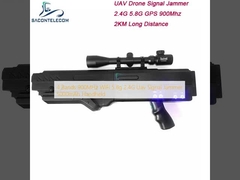 4 bandas 900MHz Wifi 5.8g 2.4G Uav Jammer de sinal 5000mAh portátil