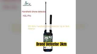 Detector de drone com alcance de 3 km AI ID