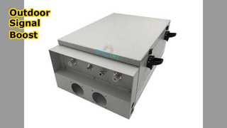 Sinal de reforço: repetidor de fibra GSM 900