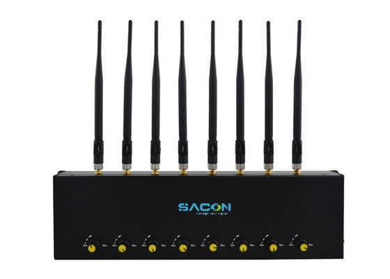 8 antenas 20W ajustável sinal de saída bloqueador de telefone celular para 3G 4G WiFi GPS