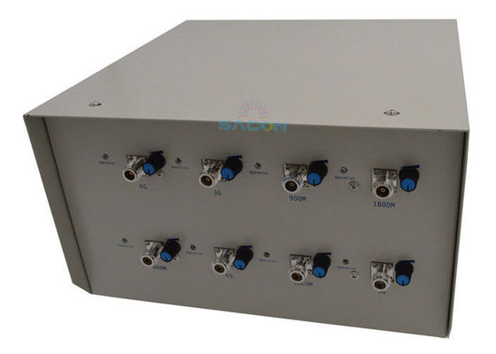 Jammer Montado em Veículo com Potência de Saída de 120W, 8 Antenas e Alcance de Bloqueio Ajustável para Áreas Seguras