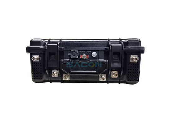 120m Long Distance Manpack Jammer com 90w de potência e 6 antenas de alto ganho para interferência RCIED