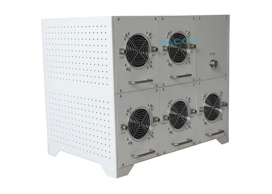 1135W Potência de saída RCIED Jammer com alcance de 800m e 20-6000MHz Sem interferência de gap para proteção do veículo