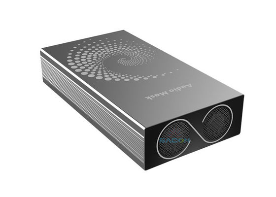 6000mAh Bateria Jammer de sinal de telefone celular com raio de 1,5m e ângulo de proteção de 90° para bloqueio de sinal de áudio