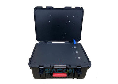 UAV Interceptor Drone Signal Jammer Box Tipo Operação fácil com antenas embutidas