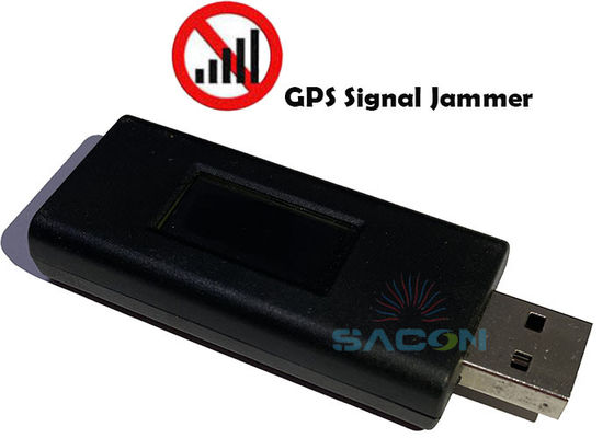 Bloqueador de Sinal GPS USB com Display LED e Alcance de 15m Tamanho Compacto