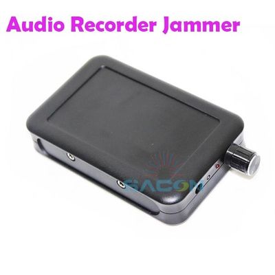 Jammer audio plástico do gravadora de voz do jammer do sinal do registrador 0.1A de 85dB 2m