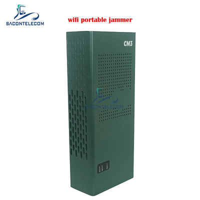 Bloqueador de Sinal Wi-Fi Portátil com 3 Canais (2.4G, 5.2G, 5.8G) e Alcance de 10-15m