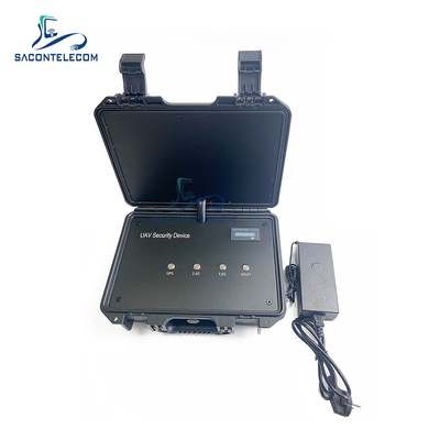 3 Bandas Desligador de sinal de drone portátil Wifi GPS 65w Maleta UAV Bloqueador de sinal de drone