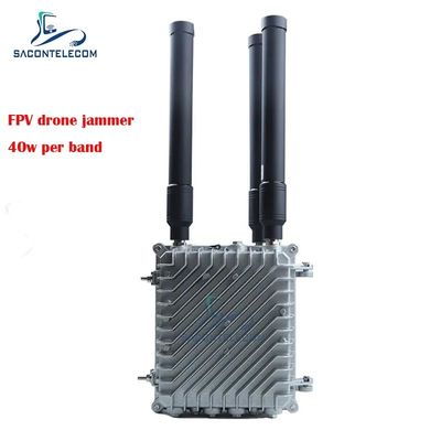 3 canais 120w poderoso FPV Drone Jammer UAV portátil FPV Jammer Blocker