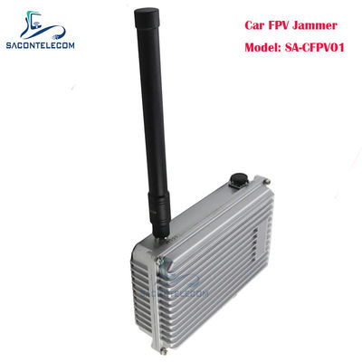 50W Veicular Montado FPV Drone Signal Jammer com Frequência Personalizável para Defesa de UAV