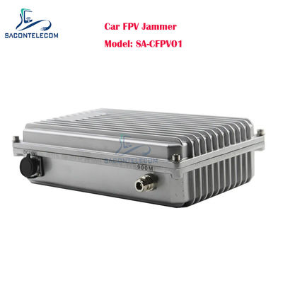 50W Veicular Montado FPV Drone Signal Jammer com Frequência Personalizável para Defesa de UAV