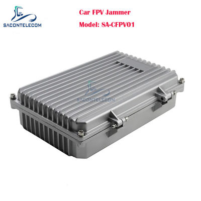 50W Veicular Montado FPV Drone Signal Jammer com Frequência Personalizável para Defesa de UAV