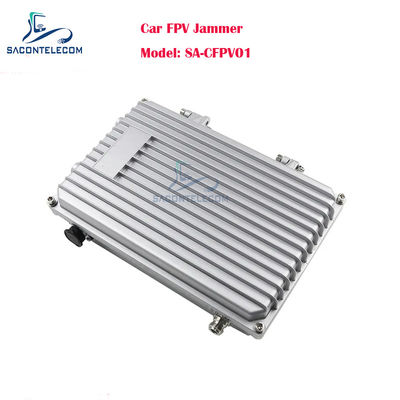50W Veicular Montado FPV Drone Signal Jammer com Frequência Personalizável para Defesa de UAV