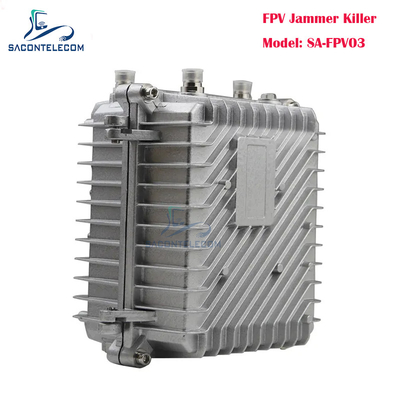 3 Bandas 150w UAV Contra-Sistema Drone Jammer de sinal com 500m raio para FPV e Defesa Anti-drone