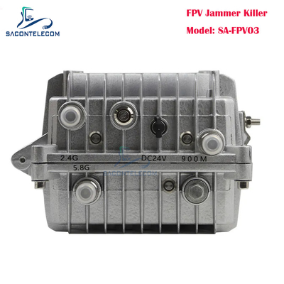 3 Bandas 150w UAV Contra-Sistema Drone Jammer de sinal com 500m raio para FPV e Defesa Anti-drone