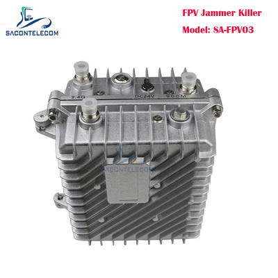 3 Bandas 150w UAV Contra-Sistema Drone Jammer de sinal com 500m raio para FPV e Defesa Anti-drone