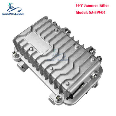 Interruptor de drones portátil portátil de alta potência de 50W com bloqueio de sinal FPV de 2,4G