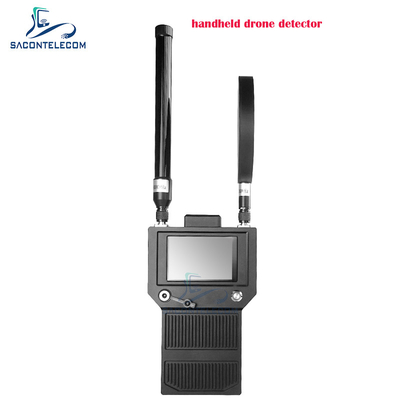 Detector de sinal portátil anti-drone de 400-6Ghz FPV UAV detector de sinal portátil de até 2 km