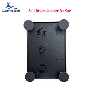8 Canais 400W Anti Drone Signal Jammer com 1.5G 2.4G 5.8G 5.2G FPV para Carro