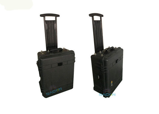20-2700MHz 8 Bandas Manpack Jammer com 50 Watts de potência de saída caixa de puxa-mão sistema de defesa Jammer