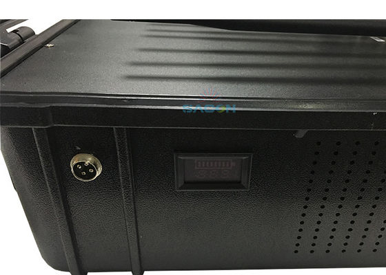 Interruptor portátil de alta potência de 55W com 11 canais e bateria embutida para bloqueio seguro do sinal