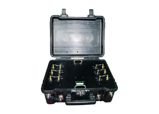 Max 90w High Power Backpack Jammer 6 canais para forças militares / equipes SWAT