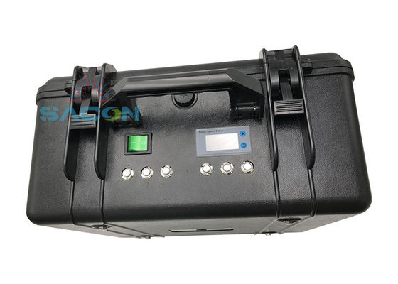 Interruptor de sinal de telefone móvel GPS de 60W com 6 antenas e 2 horas de tempo de trabalho com bateria incorporada