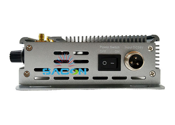 Potência de saída de 40W 5G Jammer de sinal com raio de interferência de 80m e 3 ventiladores de resfriamento