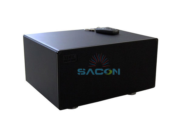 Jammer de Áudio de Mesa de Alta Potência com Raio de Bloqueio de 4~8m, Ângulo de Bloqueio de 120° e Força de Sinal de 105dB