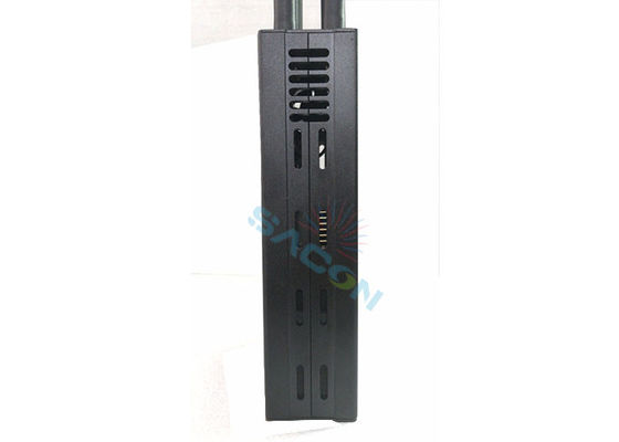 Bloqueador de interferência de sinal 5G portátil com 10 antenas de 15m de alcance e bateria de 8000mAh