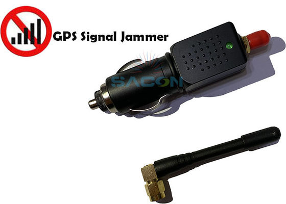 Mini GPS Jammer para Carros com Bloqueio GPSL1 de 1575MHz, Alcance de Bloqueio de 1-20M e Potência de Saída de 0.5Watt