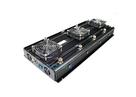 120w poderoso GPS UAV sinal de interferência de drone com 6 Omni Glass antenas