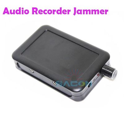 Jammer de sinal para gravador de áudio com interferência acústica de 85dB em plástico com 2m de distância de blindagem