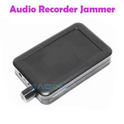 Jammer de sinal para gravador de áudio com interferência acústica de 85dB em plástico com 2m de distância de blindagem