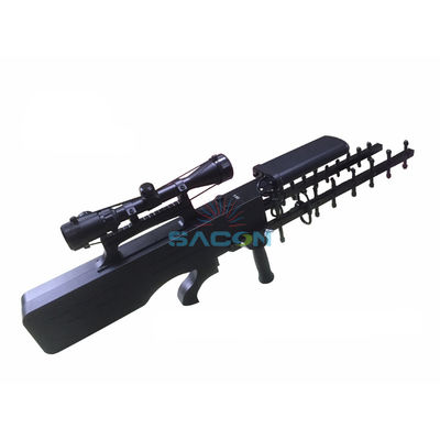 Arma Tipo 65w 1,5 km UAV Militar Drone Jammer de sinal