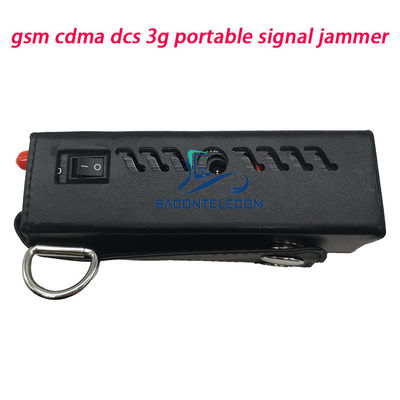4 Canais 2W de Potência 15m de Alcance Jammer Portátil de Sinal e Jammer de Celular para Bloqueio de WiFi GPS