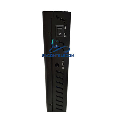 Bloqueador de Sinal Portátil com Bateria de 8000mAh 3 Bandas 315MHz 433MHz 868MHz e Alcance de 100m