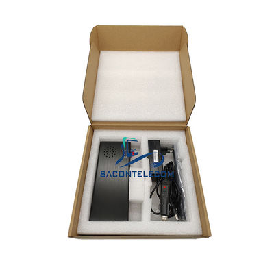 Bloqueador de Sinal Portátil com Bateria de 8000mAh 3 Bandas 315MHz 433MHz 868MHz e Alcance de 100m