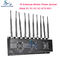 18w 10 Antenas Interruptor de sinal de telemóvel VHF UHF Bloqueador 4G 5G