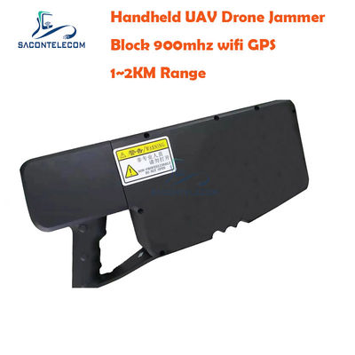 GPS 2.4G UAV Drone Jammer de sinal 4000mAh 1.2km 40w RF Bluetooth