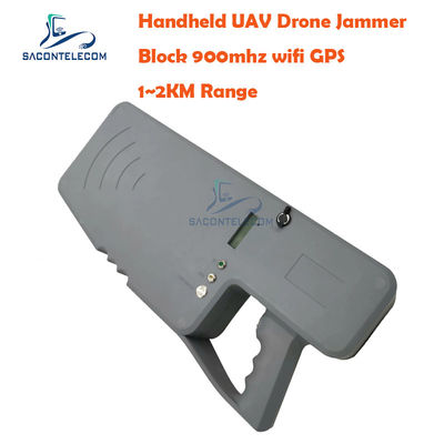 1200m alcance 40W de potência controle manual UAV Drone Jammer Jammer de sinal portátil